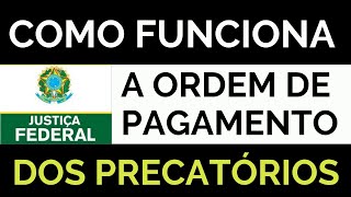 COMO FUNCIONA A ORDEM DE PAGAMENTO DOS PRECATÓRIOS FIQUE POR DENTRO EM MENOS DE 2 MINUTOS [upl. by Akienaj]