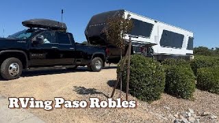 RVing Adventure In Paso Robles Chevy Silverado Woes amp Truck Stop Repairs  Episode 4 [upl. by Wolfy731]