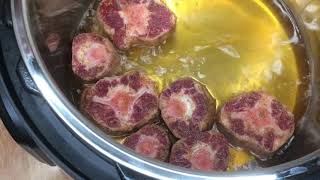 Oxtails in the Instant Pot  Quick and Easy Recipe  Pressure Cooker [upl. by Stanislaw843]