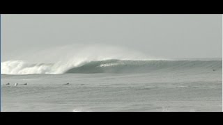 quotLa Jolla Covequot CA 713 foot wave faces  surfing [upl. by Trey]