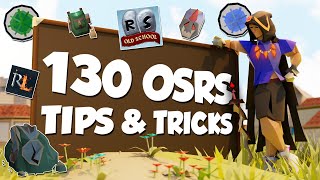 130 OSRS Tips amp Tricks 2024 [upl. by Royall]