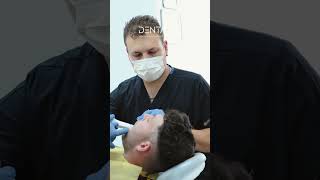 Zirconium Crowns Process in Turkey shortsvideo dentist fyp teethwhitening dentalclinic [upl. by Deach379]