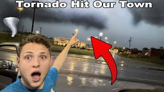 Tornado Chase Rare Tornado Outbreak [upl. by Eelibuj]