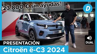 Citroën ëC3 2024 el eléctrico que SÍ te puedes PERMITIR  Toma de contacto  Diariomotor [upl. by Violeta]