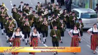 Marktmusikkapell Andorf  Mein Heimatland [upl. by Atiragram]