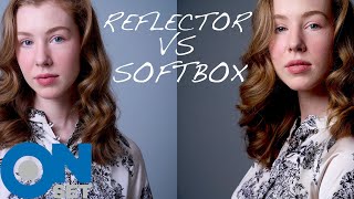 Softbox vs Reflector — Key Portrait Lighting OnSet ep 326 [upl. by Eniretak231]