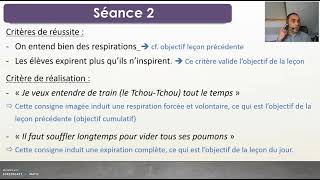 Prépa oral dEPS pour le CRPE  traitement dun sujet athlétisme C2 partie 33 les séances [upl. by Siro]