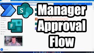 How to Send a Microsoft Form Approval to a Manager Using Power Automate  2023 Tutorial [upl. by Gudren]