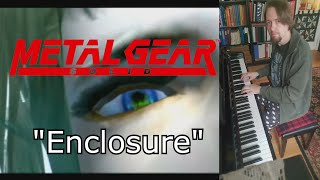 Metal Gear Solid  Enclosure piano cover [upl. by Elliott]