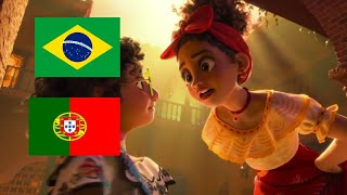 Encanto  Não Falamos do Bruno  Versão Brasil amp Portugal  🇧🇷🇵🇹 [upl. by Caryl]