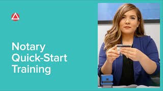 Notary QuickStart Training [upl. by Kathlin903]