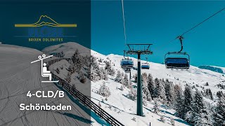 4CLDB Schönboden  Plose  Brixen  GoPro Timelapse 4K with GPS Data dolomitisuperski [upl. by Knapp]