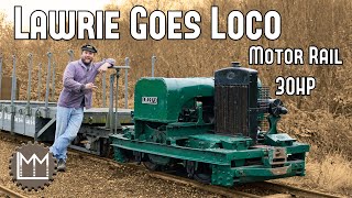 A World War One Motor Rail Simplex probably  Lawrie Goes Loco Episode 12 [upl. by Bible]