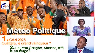 1 CAN 2023 Ouattara le grand vainqueur  2 Laurent Gbagbo Simone Affi le naufrage [upl. by Behlke]