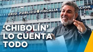 CASO ANDRÉS HURTADO CHIBOLÍN CONDUCTOR DECLARA EN FISCALÍA [upl. by Drofiar]