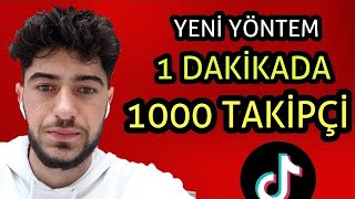 TİKTOK TAKİPÇİ ARTTIRMA 1 DAKİKADA 1000 TAKİPÇİ [upl. by Yadnil402]