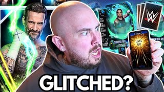 GRAB BAGS ARE GLITCHED WWE Supercard Season 11 GLITCH [upl. by Levon]