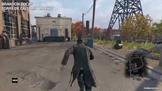 Watch Dogs Torre Del CTOS Torre De Calumet Market Brandon Docks PS4 [upl. by Nyleek]