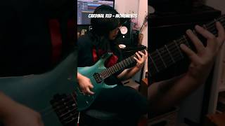 Cardinal RedMonuments cover guitarcover monuments stltones femaleguitarist schecterguitars [upl. by Netneuq]