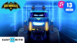 Batwheels Compilation  Meet the Supervillain Fighters  Cartoonito  Music Videos  Kids Cartoons [upl. by Mcclary]