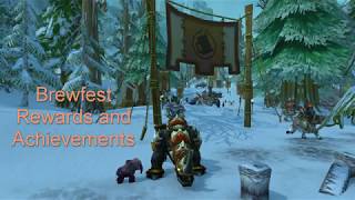 Brewfest Rewards and Achievements [upl. by Atsirhcal907]