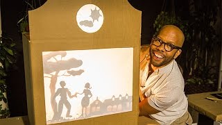 How To  Kenneth Wingards DIY Shadow Puppet Theater  Home amp Family [upl. by Nigel]