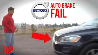 Volvo Auto Braking Test  Gone Wrong  XC60 [upl. by Tomasz928]