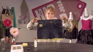 Tutorial Hip voor Nop  Broek met kant [upl. by Swann]