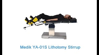 How to fix Lithotomy Stirrup to surgical table [upl. by Adnylem]