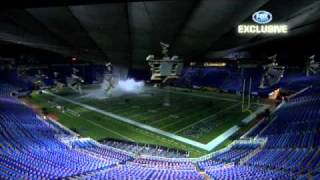 Minnesota Vikings  Metrodome Roof Collapse HQ [upl. by Nylasoj]