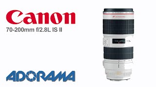 Canon EF 70200mm f28L IS II Product Overview with Marcin Lewandowski [upl. by Llenad285]