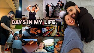 VLOG having a date night going to the mexican market moving our home gym car unboxing errands [upl. by Clarise]