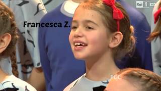 Piccolo Coro dellAntoniano  I nomi dei bambini 20142015 [upl. by Akehsal190]