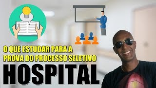 CONTEÚDOS MAIS COBRADOS EM PROVAS DE PROCESSO SELETIVO EM HOSPITAIS [upl. by Turk603]