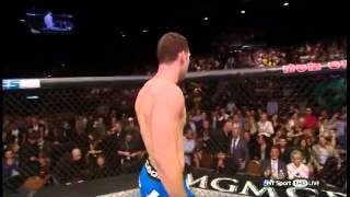 UFC 168 Weidman v Silva 2 LEG BRAKE [upl. by Nate]