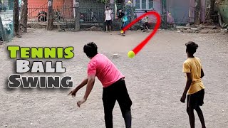 Swing with Tennis Ball in Cricket [upl. by Pantheas]