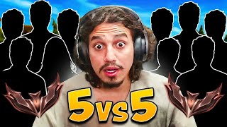 FIZ A REVANCHE DO 5 vs 5 ENTRE BRONZES NO LOL PRA VER QUEM SÃO OS MELHORES [upl. by Hulbert]