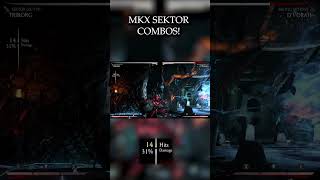 MKX SEKTOR HAS SAUCE mortalkombat fgc gaming mk1 mkx sektor mk kombos combo triborg [upl. by Lihcox]