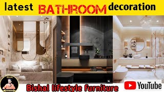 New bathroom decoration designbathroom furniture [upl. by Heymann]