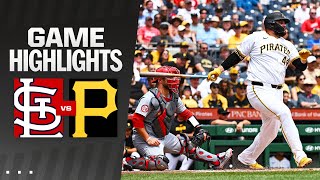 Cardinals vs Pirates Game Highlights 72424  MLB Highlights [upl. by Einahteb514]