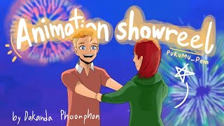 2D Animation Showreel by Dakanda Phoonphon [upl. by Enerual]