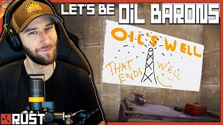 Ep 2 Lets Become Oil Barons ft Reid  chocoTaco Rust Gameplay [upl. by Refenej609]