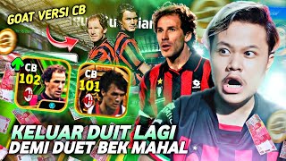 BUSET BARESI 102  MODE SULTAN EFOOTBALL AKTIF LAGI BAKAR KOIN DEMI DUET BEK TERKUAT BARESI MALDINI [upl. by Chamkis]