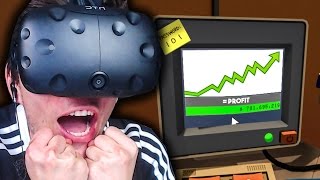 WIR WERDEN ALLE REICH €€€€ ✪ JOB SIMULATOR Virtual Reality [upl. by Nosae]