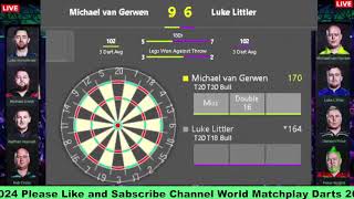 World Matchplay Darts 2024  Darts Live Stream  Darts Results Today [upl. by Severen]