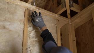 The Right Way to Insulate Sidewalls and Unheated Areas with Batts [upl. by Ellehcyar]