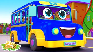 Roues sur le Bus Préscolaire Chanson  Plus Véhicules Rimes pour Enfants [upl. by Trant]