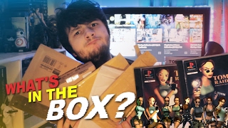 Lara Croft Tomb Raider Stuff  Whats in the Box  An Unboxing [upl. by Eerbua]