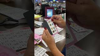 Bingo time Asmr Olive Oil Pull tab 1000 Game bingoplayers bingo bingolife playbingo [upl. by Anig474]