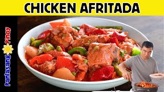 Chicken Afritada sa Gata Recipe  Filipino Chicken Stew [upl. by Eartha]